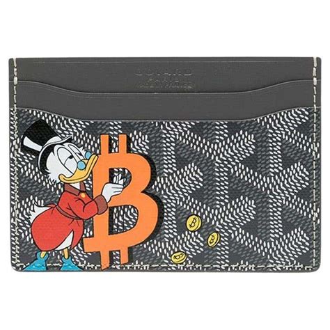 goyard card holder scrooge mcduck|Goyard Goyard Scrooge Mcduck St Sulpice Cardholder In Green .